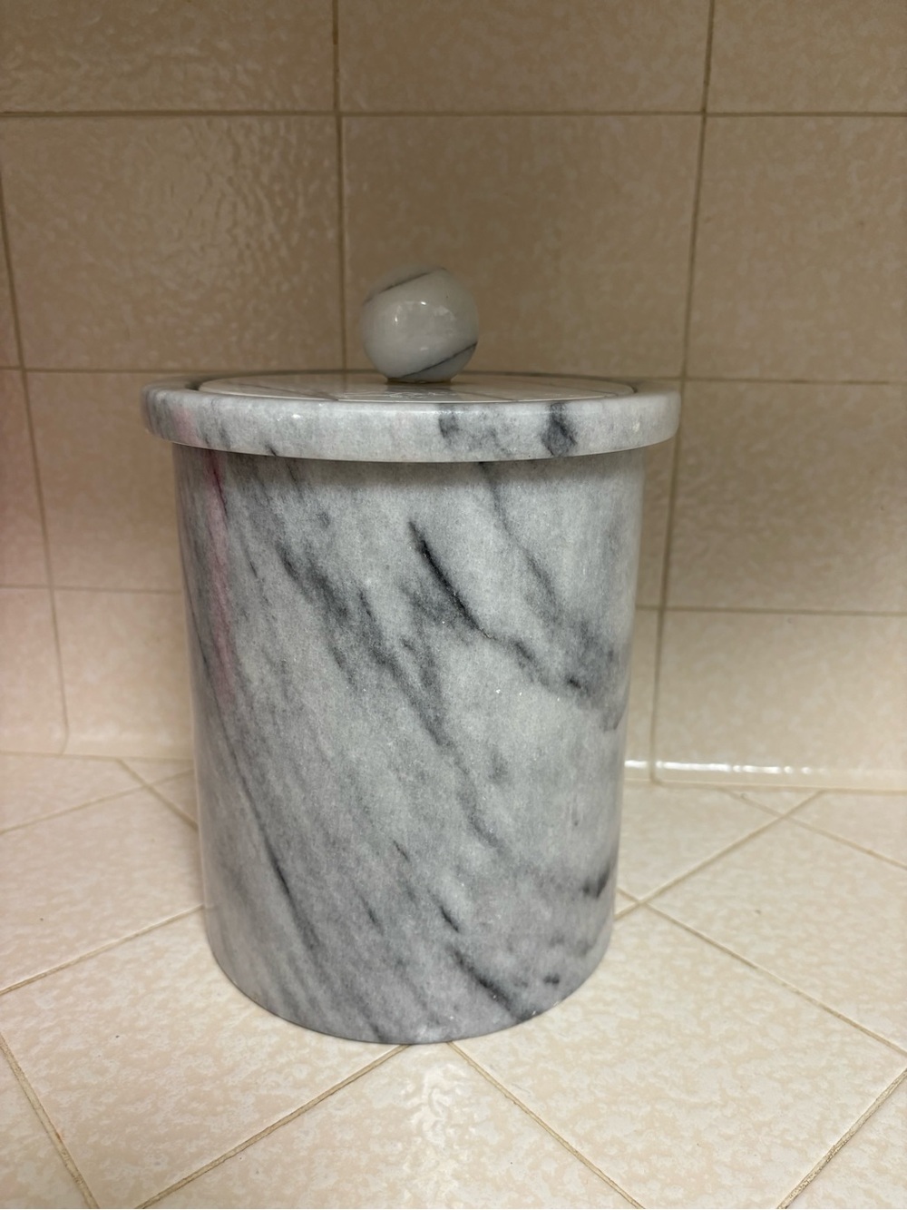 Marble Ice Bucked Wine Cooler- Gray